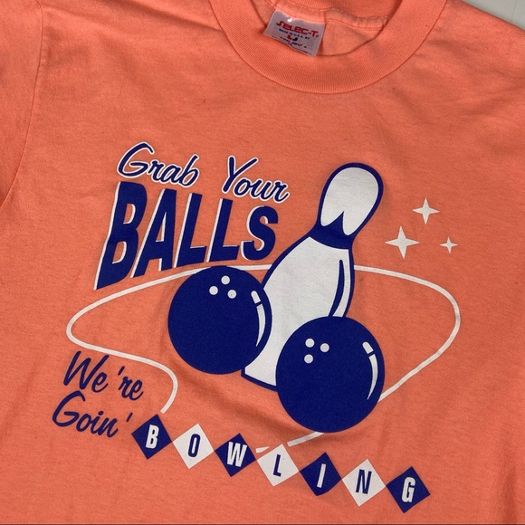 Vintage Bowling T-Shirt - Picture 2 of 6